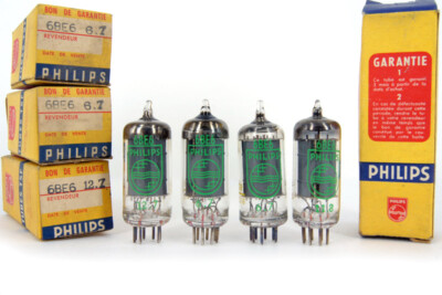 ONE 6BE6/EK90 PHILIPS NOS GERMANY Tube Röhre Lampe 진공관 真空管 电子管 Valve Valvula