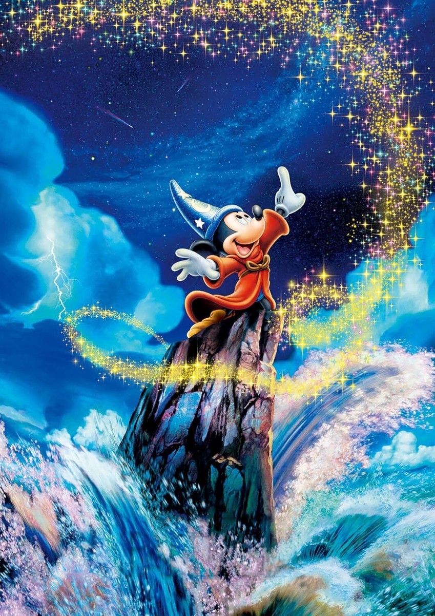 New Tenyo 108 Pieces Jigsaw Puzzle Disney Fantasia Dream 18.2x25