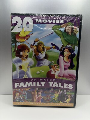 Animated Family Tales: 20 Movies (DVD, 2013, 4-Disc Set)