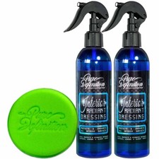 Car Interior Shine Vinyl Trim Plastic Gloss Radiant Dressing Kit Pure Definition