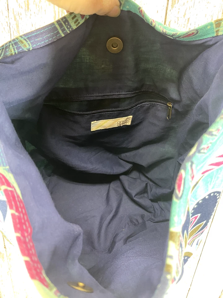 Bolso de Mano O’Neill Geo Design en Blanco Turquesa, Verde, Marrón Talla Grande Good Co Foto 4 de 4