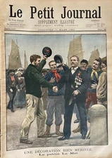 Small Newspaper 1900 No 486 The Matte Decore - Pavilion of Hongire - Villette