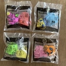 McDonald’s Tamagotchi 2010 Happy Meal Toys Complete Set of 4 Violetchi Mametchi