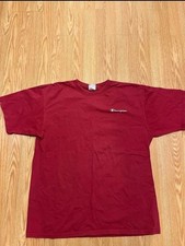 Vintage Champion Red T-Shirt XX-Large 2XL Authentic Athletic Apparel Made In USA