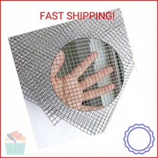 Upgraded 2PACK SS Wire Mesh, 4 Mesh Completely Welded, 12 X 24 in 310mm X 620mm 
