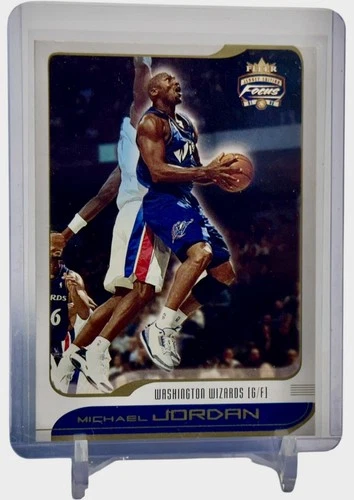 Michael Jordan 2001-02 Fleer Focus Jersey Edition Card #95 W/Top Loader 🔥