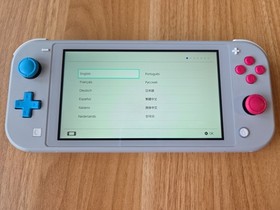 Nintendo Switch Lite Pokemon Sword and Shield Zacian and Zamazenta Edition 