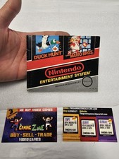 Super Mario Bros. / Duck Hunt Nintendo NES Manual Only  Instruction Booklet