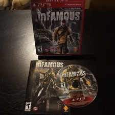 inFamous [Greatest Hits] (Sony PlayStation 3, 2009) W/Manual SHIPS FAST
