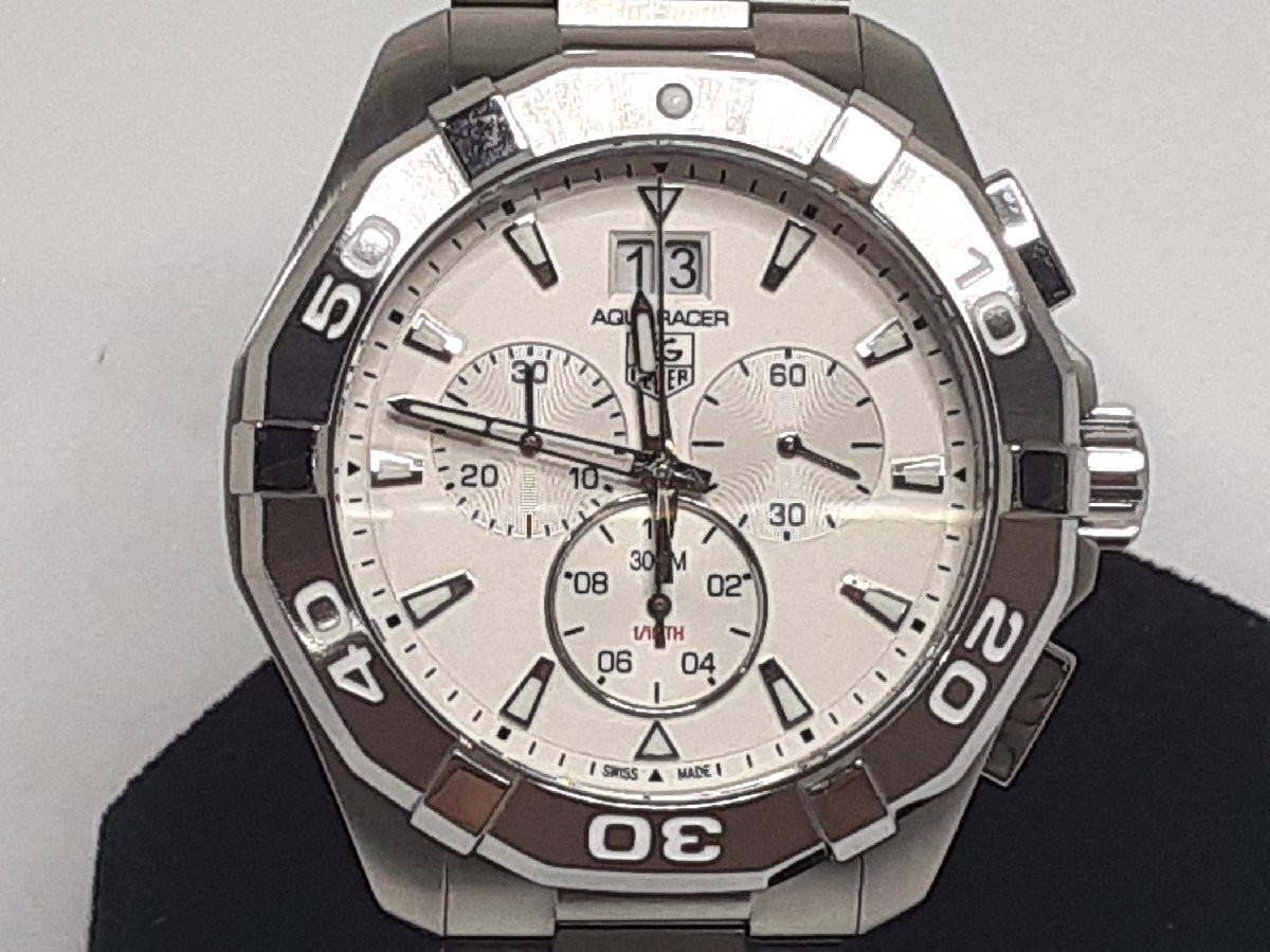 TAG Heuer Aquaracer 300M Big Date Quartz Men's Watch CAY1111 BA0927  