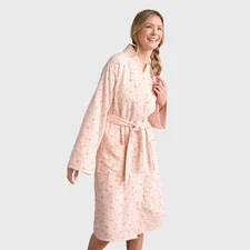 Bath Robe With Kimono Collar - Room Essentials