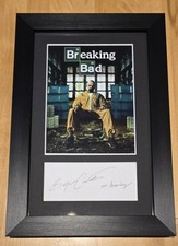 Breaking Bad Bryan Cranston Signed Framed With COA