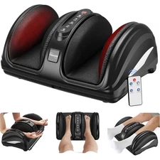 TISSCARE Foot Massager for Neuropathy: Shiatsu Feet Massager with Heat for Pl...