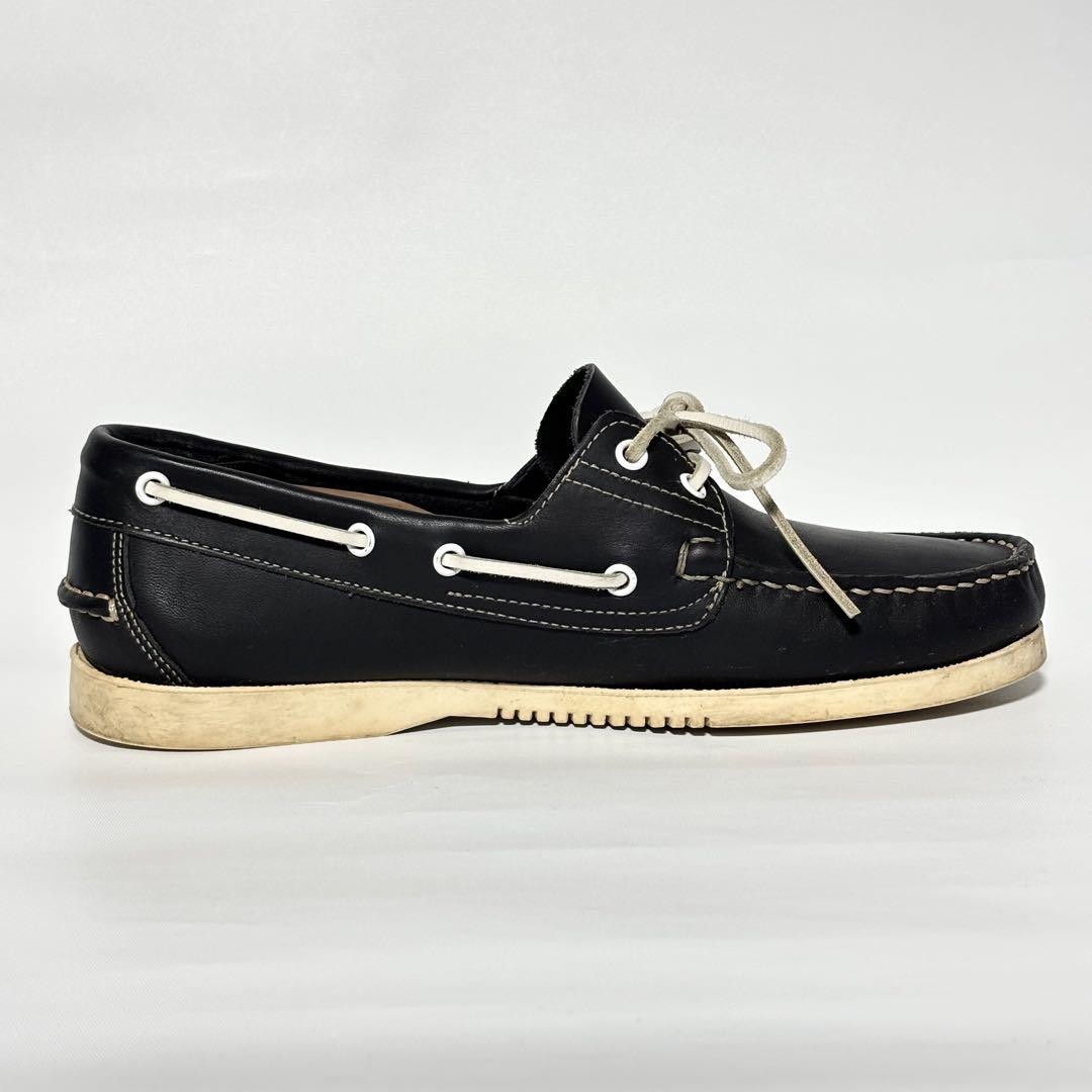 靴 paraboot birth marine America Paraboot Navy BIRTH MARINE Leather Deck Shoes 7.5 | eBay