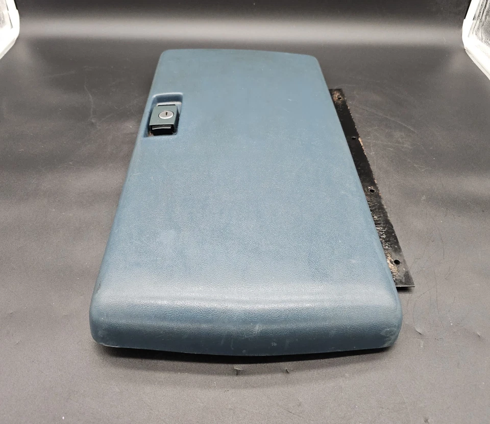 Chevy Silverado Tahoe Suburban GMC Sierra 1988-1994 tapa de consola central OEM azul Foto 2 de 4