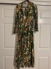 FARM RIO | Paradise Forest Toucan Maxi Dress Size XL