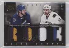 2011 Panini Prime Combos Dual Materials 33/50 Zack Kassian Yann Sauve #27 0i5j