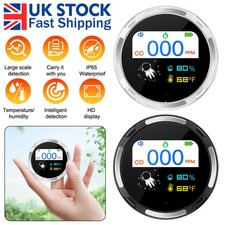 Portable Carbon Monoxide CO Detector Tester Temp Humid Indoor Air Quality Meter