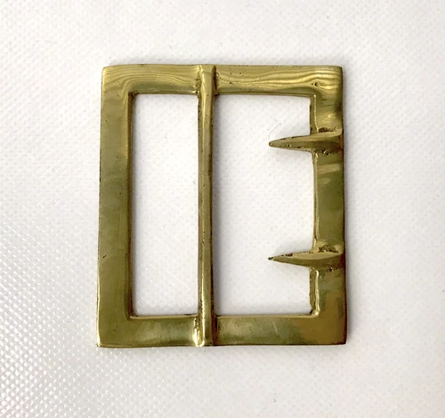Brass Confederate Frame Buckle - Georgia Frame Buckle