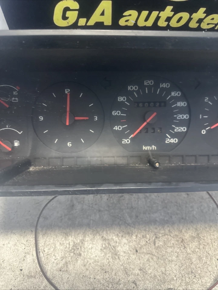 Volvo 740 7601362808 19870221 Volvo 740 Speedometer Turbo - Image 3 of 4
