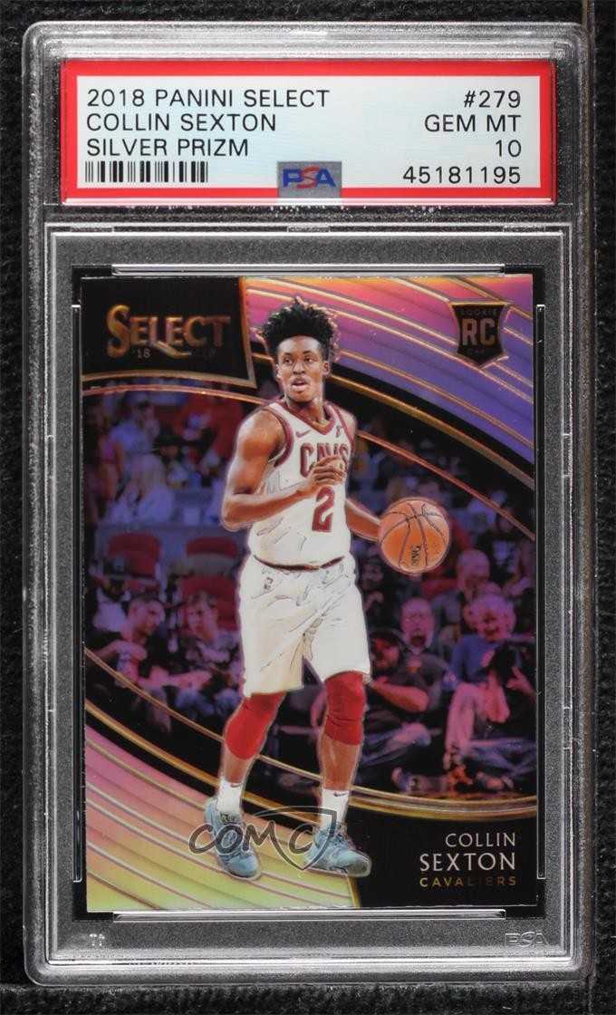 2018-19 Select Courtside Silver Prizm Collin Sexton PSA 10 GEM MT Rookie RC zp1