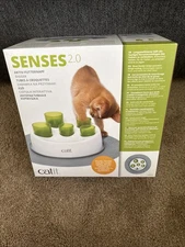 Catit Senses 20 Digger Slow Feeder Toy for Cats Green Interactive Puzzle Feeding