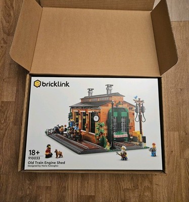 Lego Old Train Engine Shed 910033 Bricklink Designer Programm - OVP