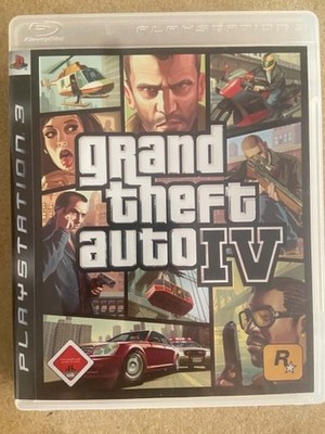 Grand Theft Auto IV GTA 4 PS3 PAL CIB Rockstar Sony PlayStation 3