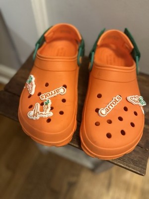 Crocs x Anwar Carrots All-Terrain Classic Orange Clog Limited Ed. Sz: M:8/W:10