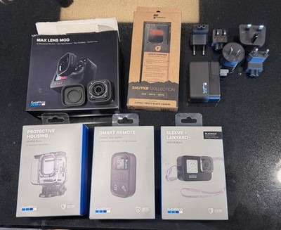 GoPro HERO9 Accessories Bundle Max Lens Mod Smart Remote ND Filters