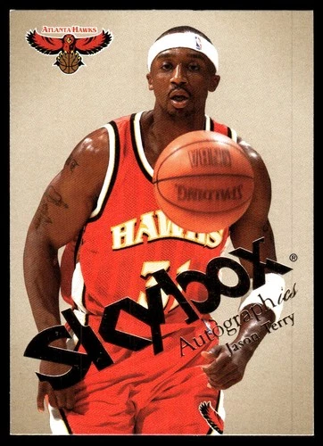 Jason Terry 2003-04 SkyBox Autographics #31 Hawks NBA READ FREE SHIPPING