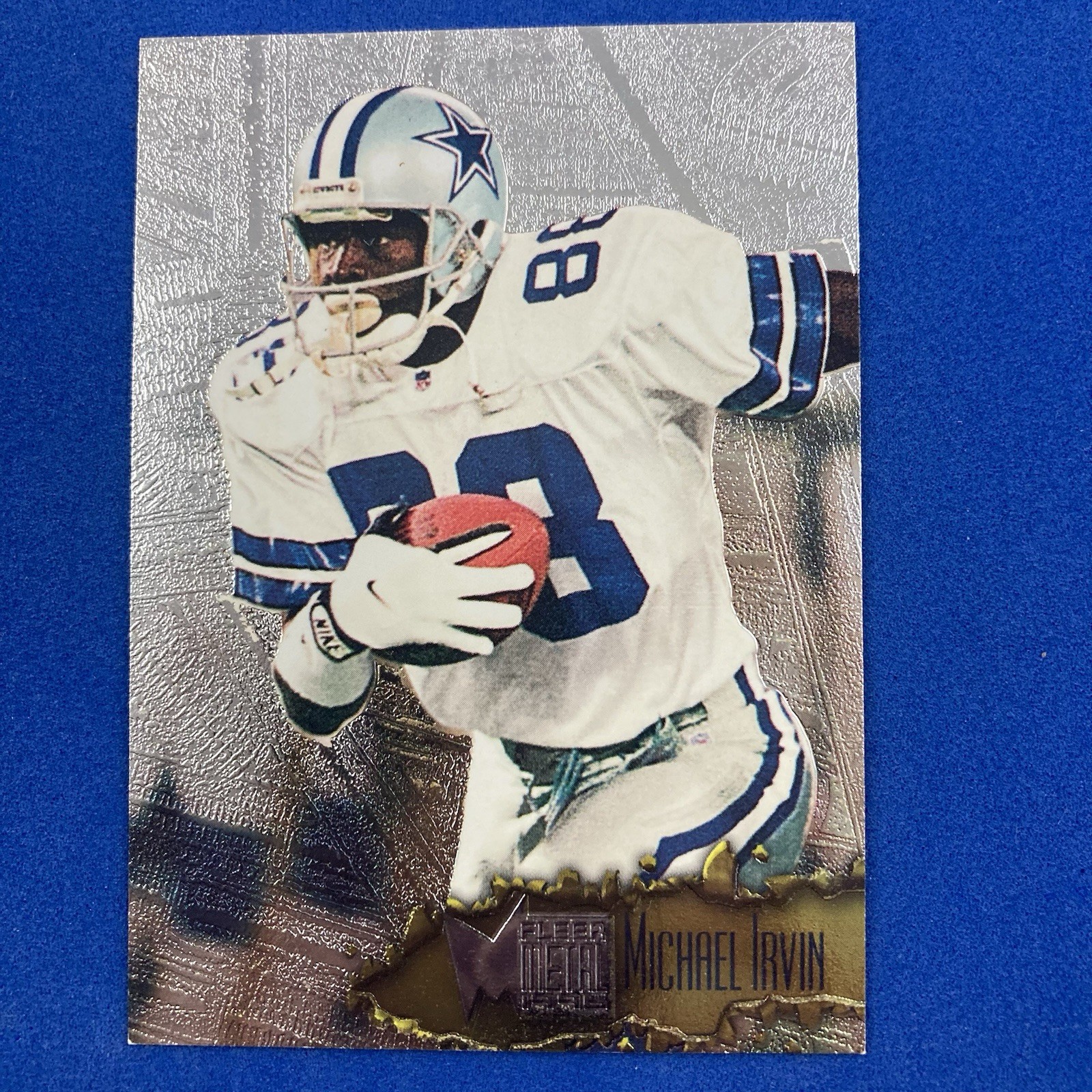 Michael Irvin 1996 Fleer Metal Card #30 Dallas Cowboys