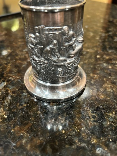 Dutch 835 Silver Holland America Line Beaker Cup
