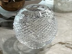 Vtg Waterford Glandore Crystal Rose Bowl 6" Vase - READ: SHE'S A BEAUTY!