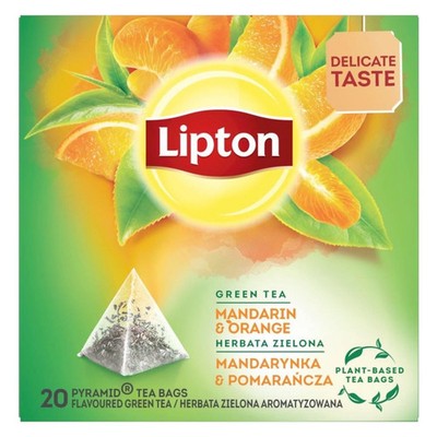 Lipton Tee Black Citrus Fruit Magic Moment Lemon Green Variation 20 Beutel pr...