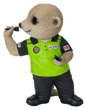 Vivid Arts Dart Player Baby Meerkat Ornament Gift - Indoor or Outdoor - Fun NEW