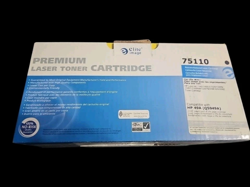 Toner Cartridge Replacement Compatible HP Laser Jet 75110 Elite Image Pack Of 4 - Image 2 of 4