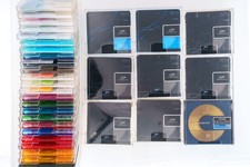33x TDK MiniDisc Collection - Includes "WA"  "ho" Design Series  Storage Box