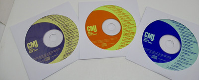 CMJ 1977 Compact Disc LOT #45-46-47 Featuring Hanson, Chris Rock, Bowie  