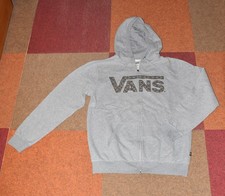 Klassische  Vans Kapuzenjacke Hoddie Grau M Strickjacke Jacke Jacket