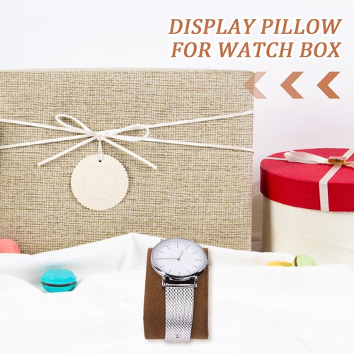 6 Pcs Watch Pillow Bag Display Case for Men Organizer Storage Pouch - Bild 5 von 12