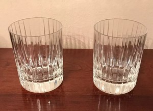 vintage baccarat whiskey glasses