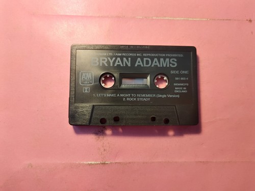 Bryan Adams, Let's Make A Night To Remember Cassette Tape single (A&M, 1996) - Picture 3 of 3