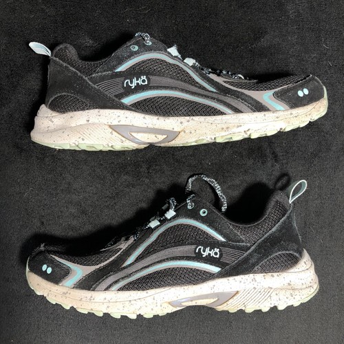 Ryka Womens Sky Trail Walking Shoe Teal Hike Running Athletic Tennis Size 7.5M - Picture 6 of 9