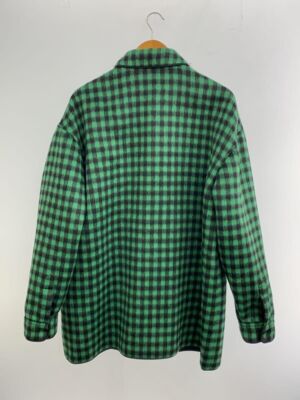 関税送料込N21 numero ventuno Checked Coat N21 (numero ventuno other coat 42 wool Green check 22i-n032
