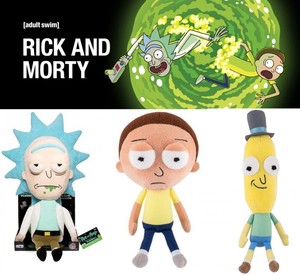rick and morty collectible plush