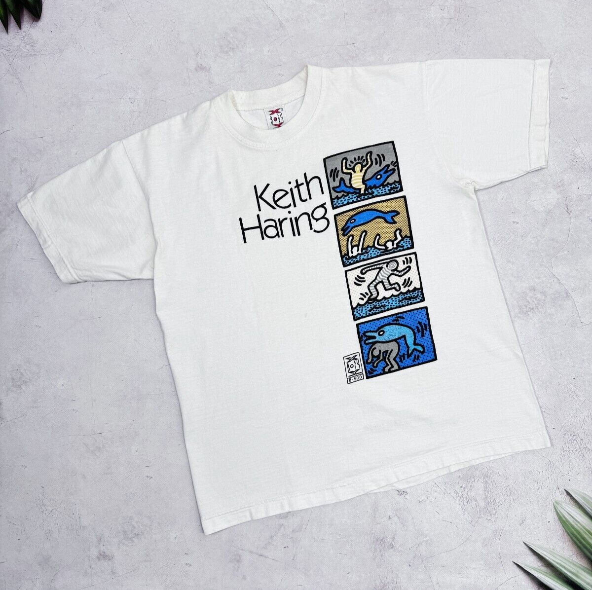 XL 90s Keith Haring ヴィンテージ Tシャツ ブラック USA Keith Haring