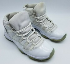 Nike Air Jordan 11 Retro Anniversary (GS) Boy's Size 6.5Y Sneakers White