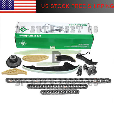 Upgraded OEM INA Timing Chain Kit For VW CC Jetta Golf Audi A4 A5 A6 Q5 1.8 2.0T