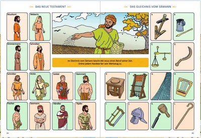Mitmachbuch - Mein Bibel-Mitmachbuch: Spiele und Rätsel rund um das Alte und Ne